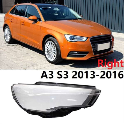 Left Headlight Lamp Shell for Audi A3 S3 2013-2016 8V0941003