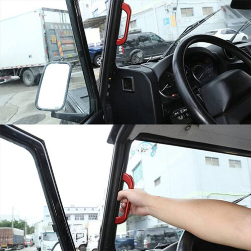1 Paar Legierung Auto A-Säule Pull Griff für Land Rover Rot 2