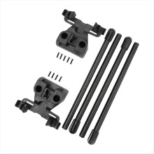 Support de pied de table de camping pliable, design de pied de skateboard