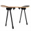Support de pied de table de camping pliable, design de pied de skateboard 4