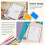 Acrylic Stamp Platform with Grid and Measurements Tool 5