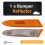 Per Jaguar XJ X350 Riflettore paraurti, destro 4