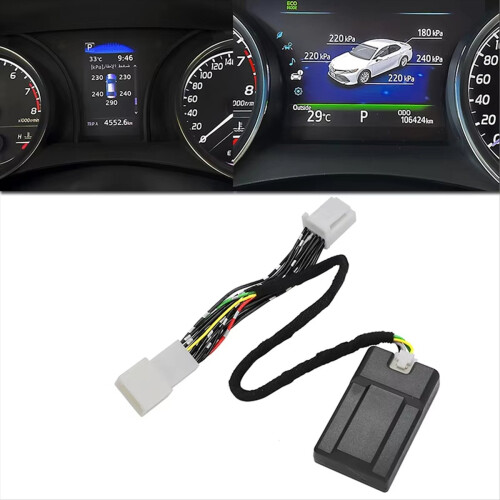Per allarme di sicurezza automatico con display LCD digitale per pneumatici Toyota TPMS 2