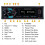 Auto MP3-Player 1 Din USB FM Radio Tuner mit LED-Segmentanzeigen 7