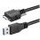 Cabo de extensão USB 3.0 tipo A macho para Micro-B macho para câmera 1