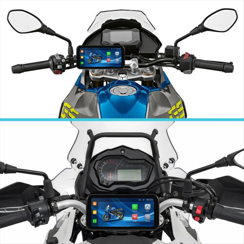 Motorrad DVR Carplay Bildschirm Navigation Android Auto Monitor 2