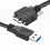 Cabo de extensão USB 3.0 tipo A macho para Micro-B macho para câmera 6