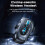 Motocyklová Bluetooth prilba Headset Half Duplex Intercom 6