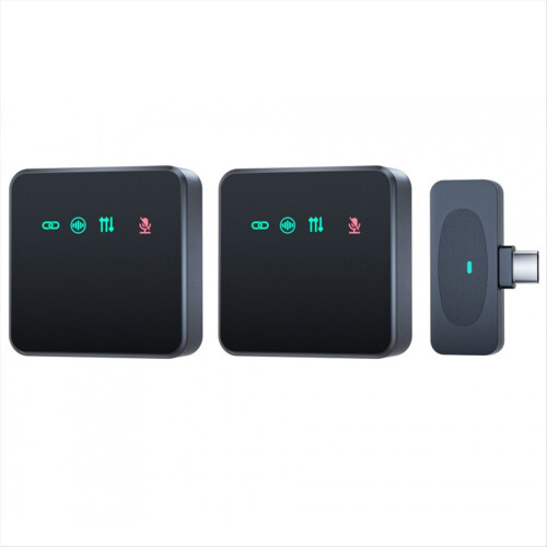 Wireless Lavalier Microphone One to two Type-c with Noise Reduction