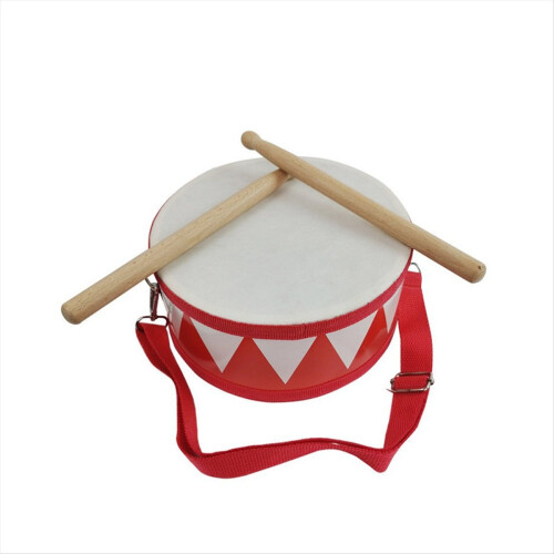 Kinderdrumset 8 inch houten snaredrum educatief 1