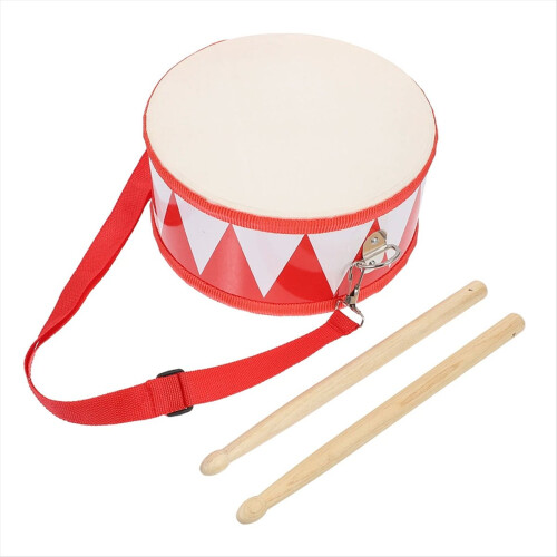 Kinderdrumset 8 inch houten snaredrum educatief 2