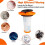 Náhradné diely pre filter vysávača Rowenta X-FORCE FLEX 9.60 RH20xx 3