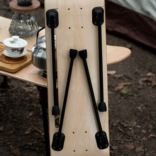 4 stuks zware kampeertafelpoten met schroeven 30 cm 2
