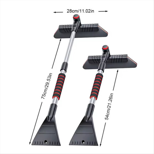 2 In 1 Car Snow Shovel Multifunctional Windshield Snow Remover 1