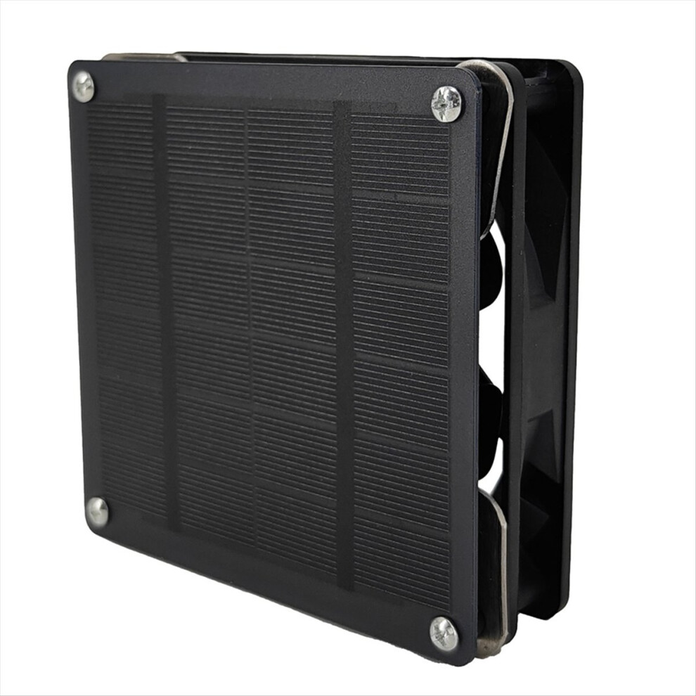 3W 6V Mini Portable Outdoor Integrated Solar Panel Exhaust Fan 4713598221752