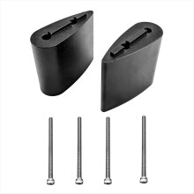 Distanziale per manubrio in lega di alluminio per aumento manubrio bici 40 mm