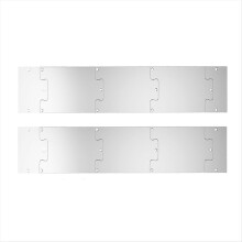 Robuste Tür-Trittplatte für Kratzschutz, 20,3 x 91,4 cm