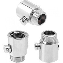 3Pcs Bathroom Water Stop Valve, Shower Stop Valves Shower Head G1/2 ABS One Touch Switch Setting Water Saving for Shower Head