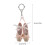 Cute Ballet Shoes Keychains Pendant Car Keyring Backpack Bag 2