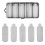 60Pcs Double Forms for Creating Relief Design on Nail Extension 1