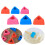 Silicone Knit Tip Protectors for Triangular Knitting Needles, Random Color 6