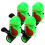 Fishing Bite Alarm with LED Light,Fish Bite Alarm Sound Bite 4PCS 1
