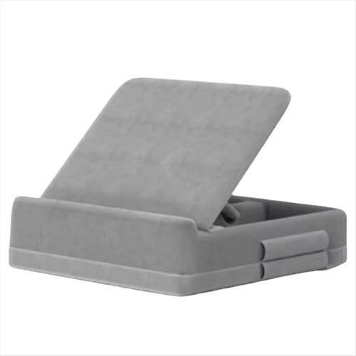 Tablet Pillow Stand with Storage Foldable for iPad Holder