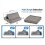 Tablet Pillow Stand with Storage Foldable for iPad Holder 3