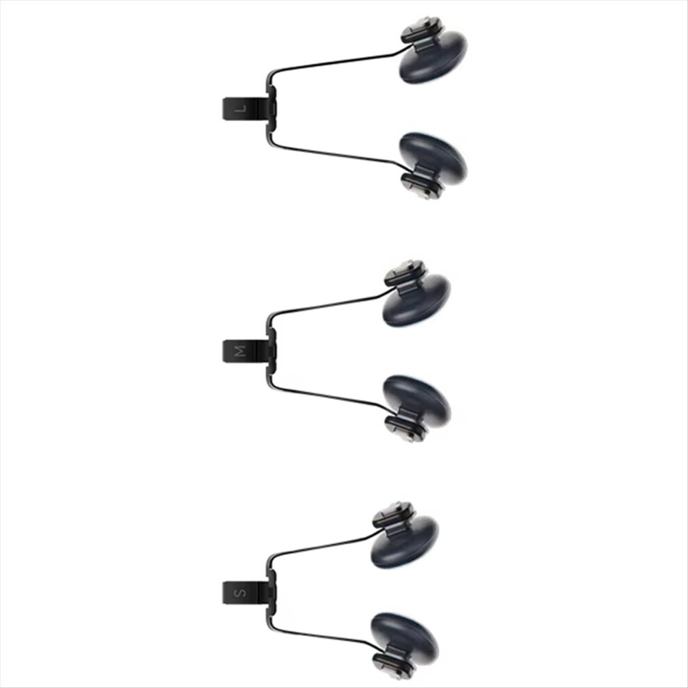 Tampon de protection compatible avec DJI AVATA2 GOGGLES 3, Couvre-lentille pour lunettes d'aviation Coussin de protection (Masque noir housse de