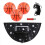 Trampolin-Basketballkorb-Set für Kinder, wasserdicht, Schwarz 3