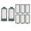 8-pack CPAP-filters voor Philips Respironics Dream Station 2 CPAP 1