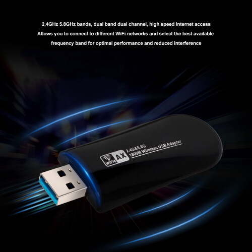 USB 3.0 WiFi 6 AX1800M WiFi Adapter 2
