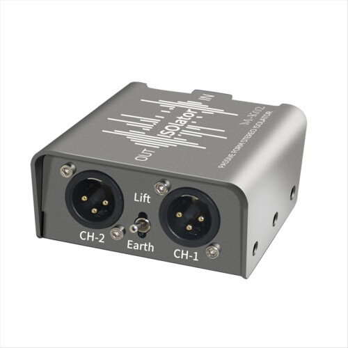 2-Wege-XLR-Audio-Glasfaser-Extender-Transceiver
