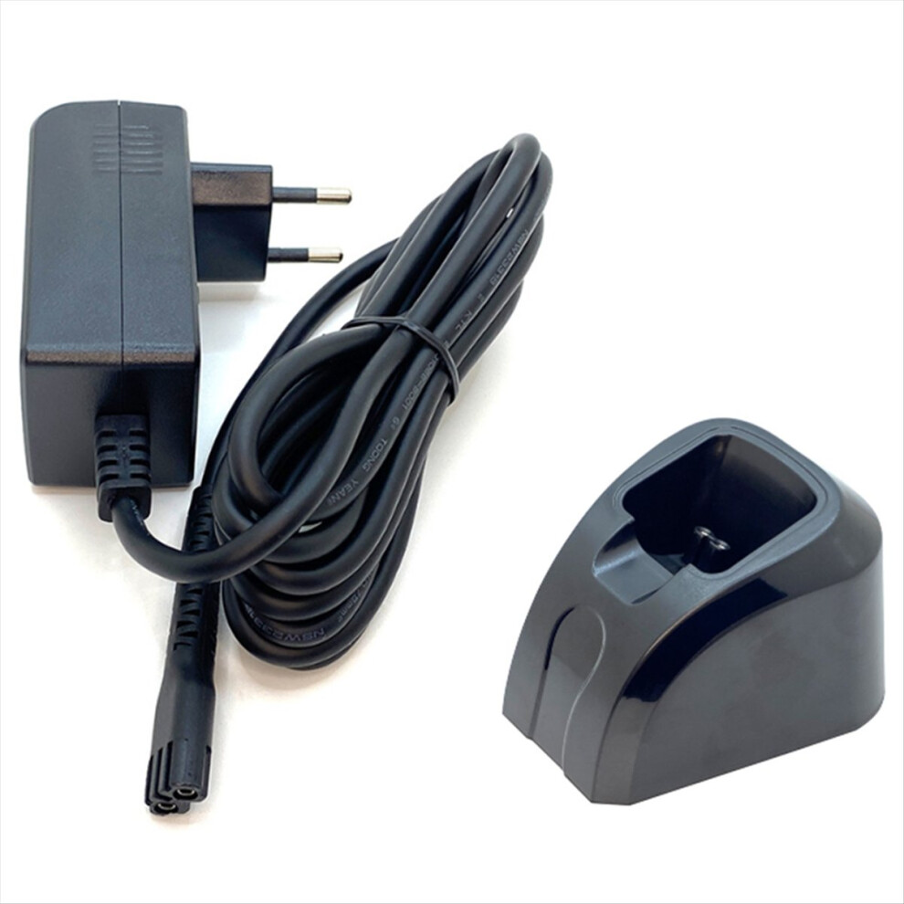 Merkloos Hair Clippers Adapter With Base For Wahl Shaver Trimmer Eu Plug