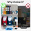 Bluetooth Label Maker,Inkless Portable Label Maker for Address,A 3