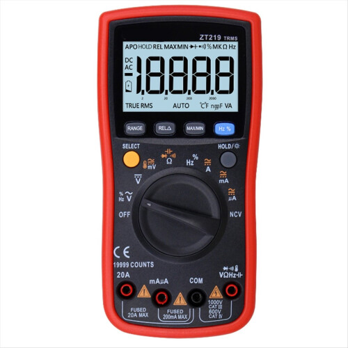 ZT219 Digitale Multimeter 19999 Tellingen