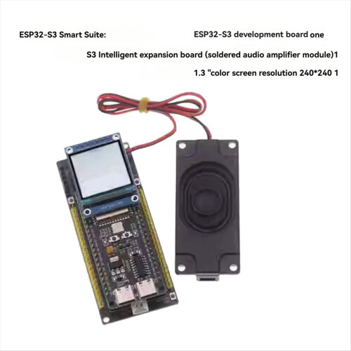 Robô de Chat por Voz com IA ESP32-S3 - Placa de Desenvolvimento + Tela Colorida de 1,3 polegadas 1