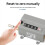 Length Counter with Rolling Meter Counter Roller Measuring Wheel 4
