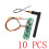 10 τεμάχια Ασύρματο DMX 512 Μεταδότης-Δέκτης PCB 2 σε 1 μονάδα, 2,4 GHz 4