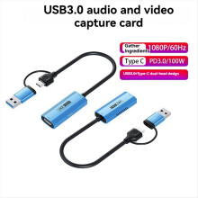 USB3.0&USB-C 1080P 4K30Hz video-opname dockingstation
