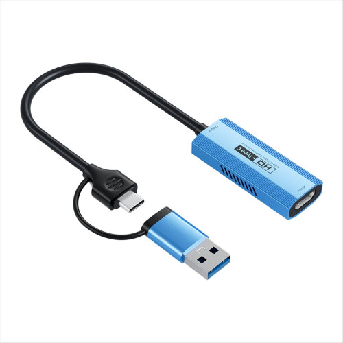 Docking para captura de vídeo USB 3.0 e USB-C 1080P 4K30Hz 1