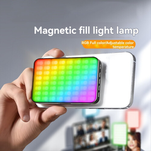 Μαγνητικό Φως για Σέλφι, RGB Φως Κλιπ για Κινητό, Laptop και Tablet 2