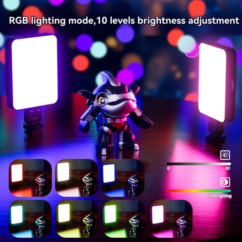Μαγνητικό Φως για Σέλφι, RGB Φως Κλιπ για Κινητό, Laptop και Tablet 1