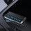 1PC Solar Car Phone Number Plate Led Lighting Temporary 2