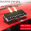 1PC Solar Car Phone Number Plate Led Lighting Temporary 3