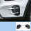 1Pair Front Bumper Splitter Trim Cover For A 6