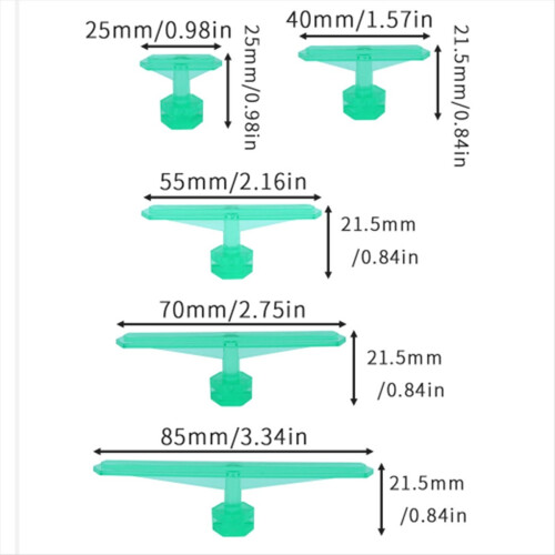Auto Puller Tabs Paintless Dent Repair Tabs Klebstoffe Pulling Tabs Kits 1