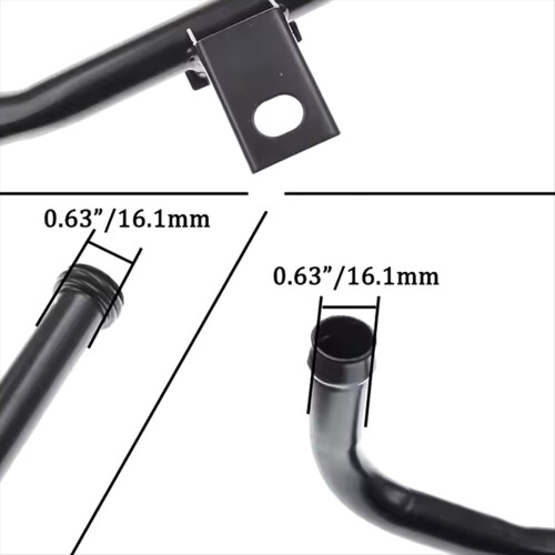 För Accent 1.3 1.5L 1995-2002 Kylvätskepumprör 1