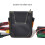 Leather Tool Pouch Tool Bag for Electricians, Woodworkers, and 4