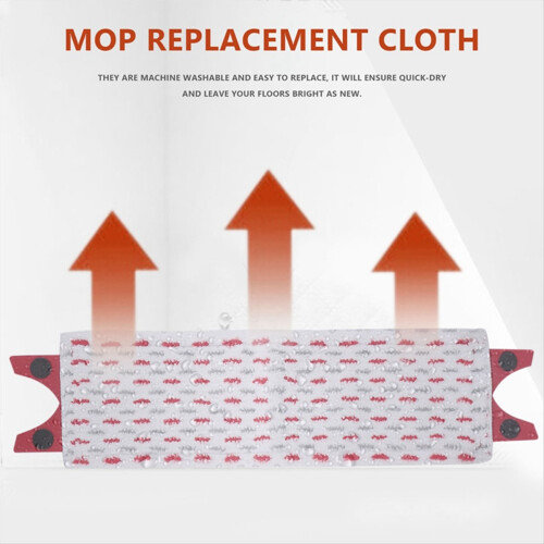For UltraMax XL Reusable Mop Cloth Microfiber Mop Pad, 2